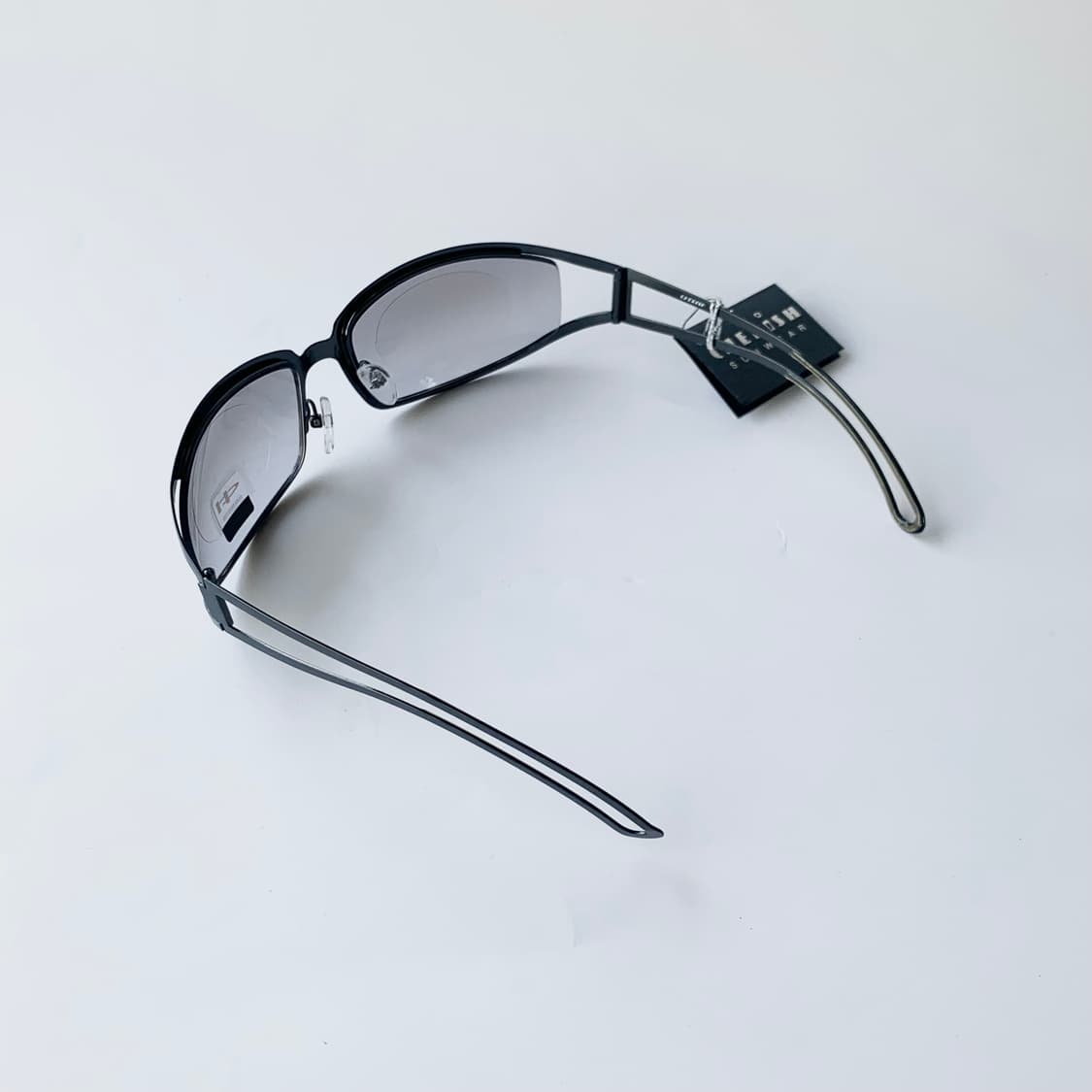 967 데드스탁 빈티지선글라스 실버 타원형 안경테 클래식 오벌 메탈 상품이미지4