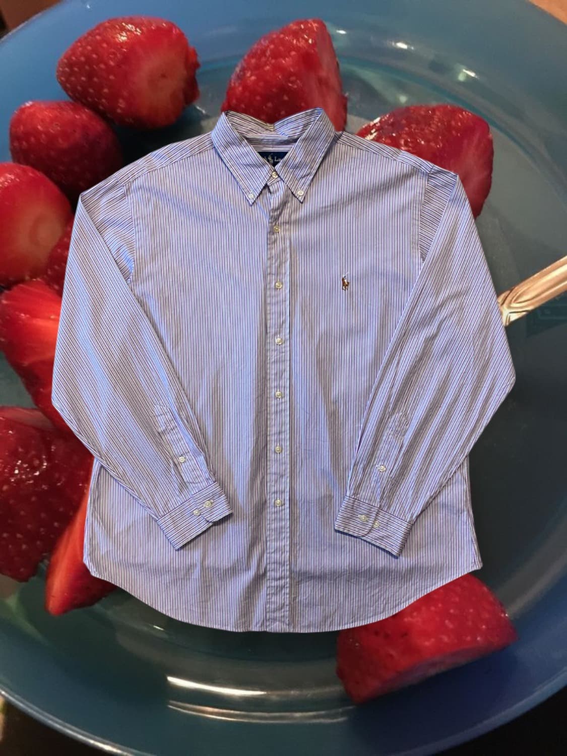 폴로랄프로렌 스트라이프 셔츠 (Man XL) 상품이미지1