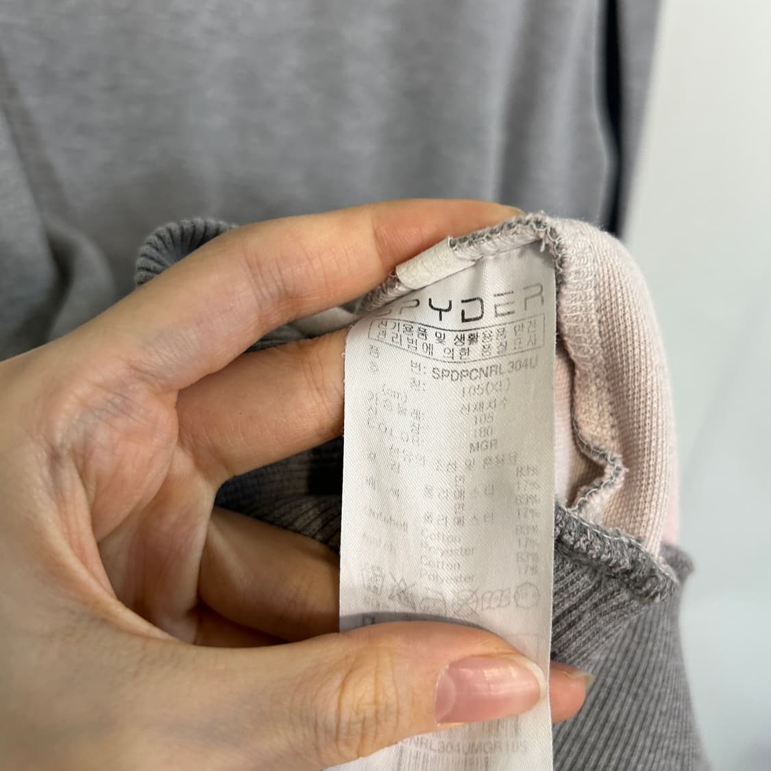 스파이더 남성 맨투맨 티셔츠 105 상품이미지4