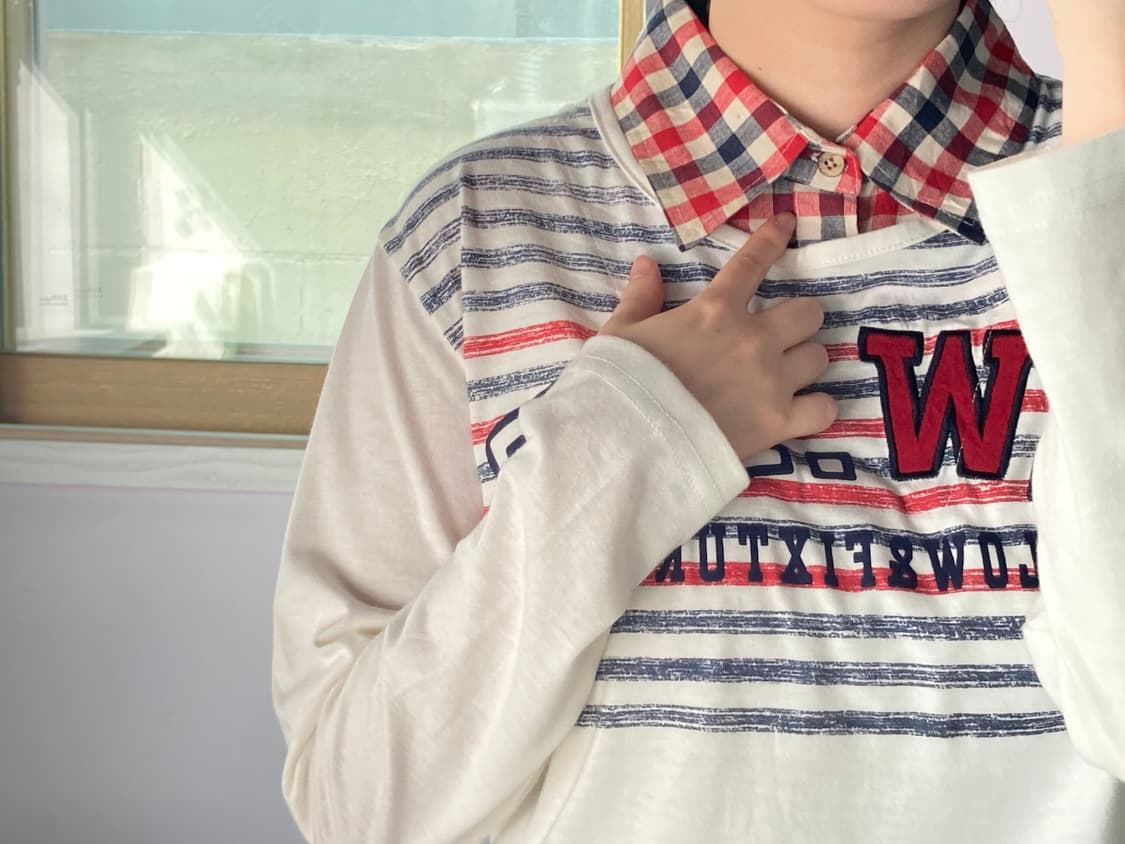 데드스탁) 너드 레이어드티 상품이미지4