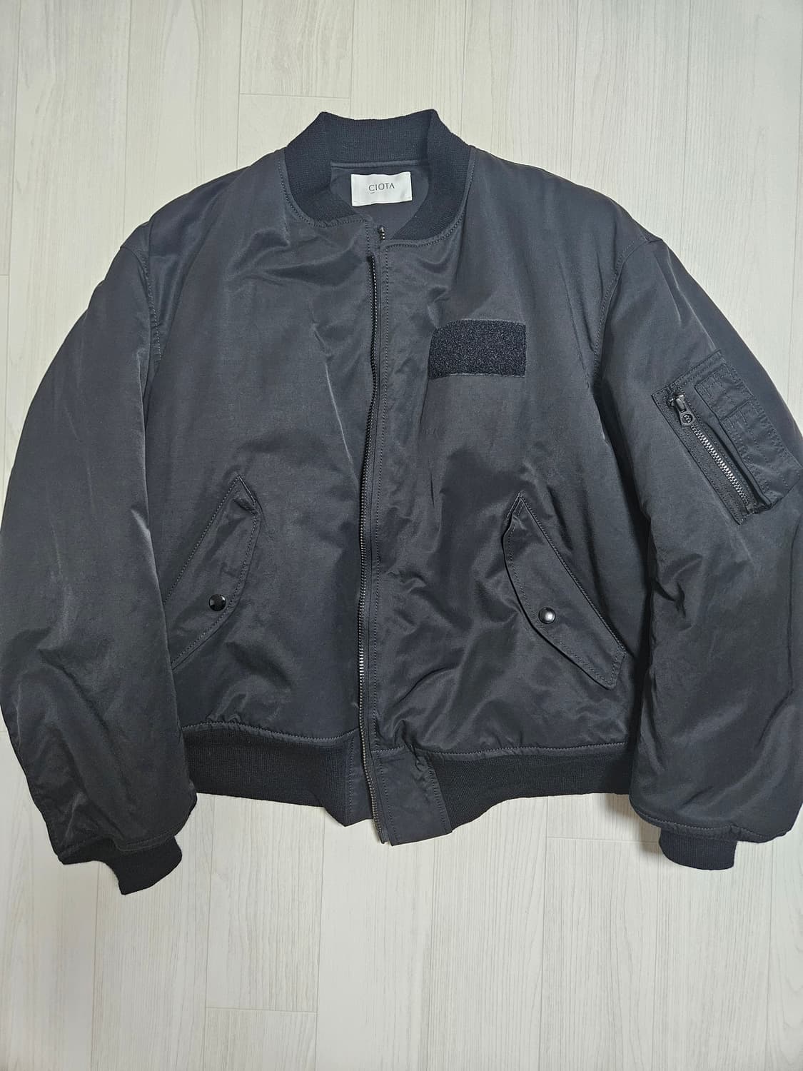 24fw 시오타 ma-1 블랙 5사이즈 상품이미지1