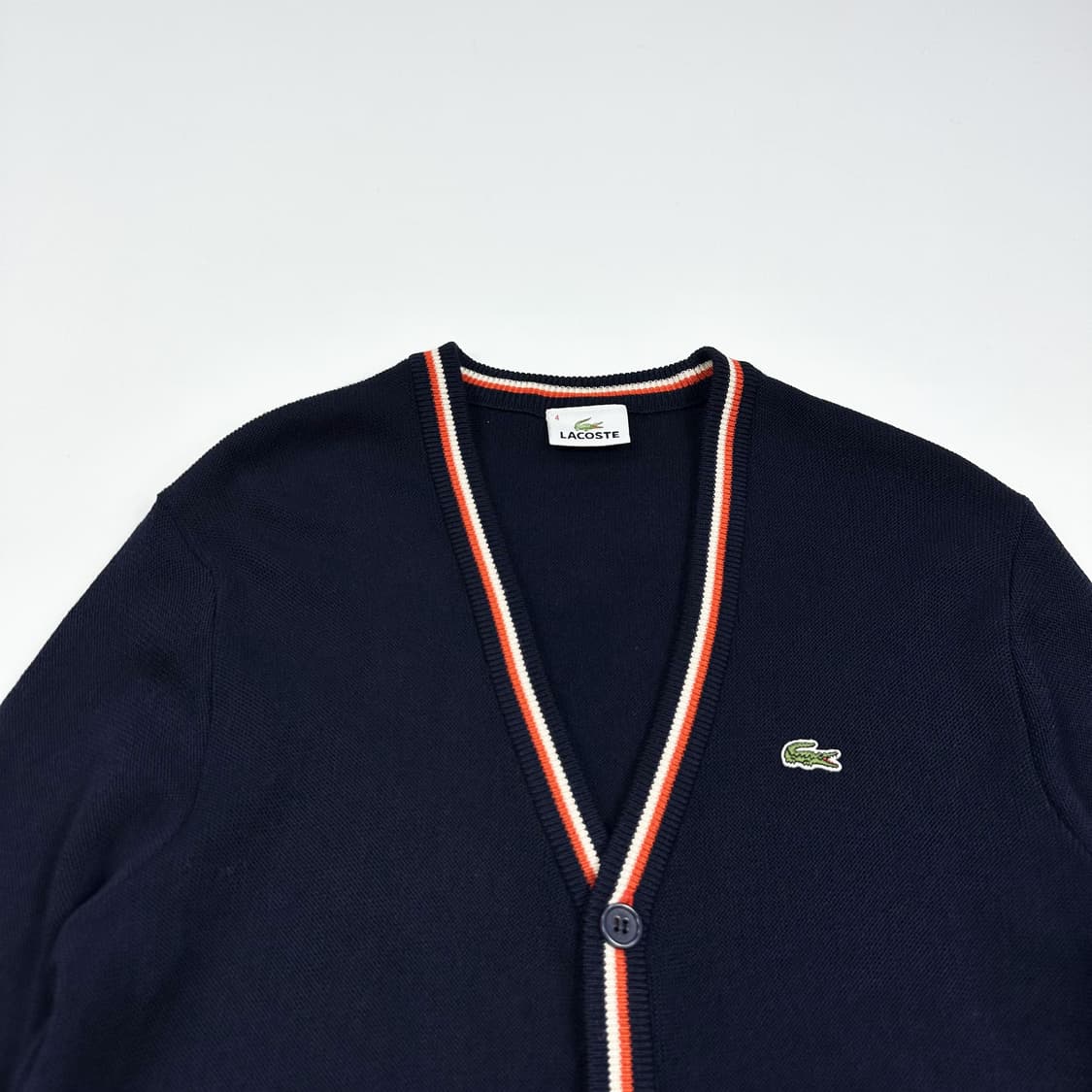 라코스테 크록 네이비 가디건 (L) 상품이미지1