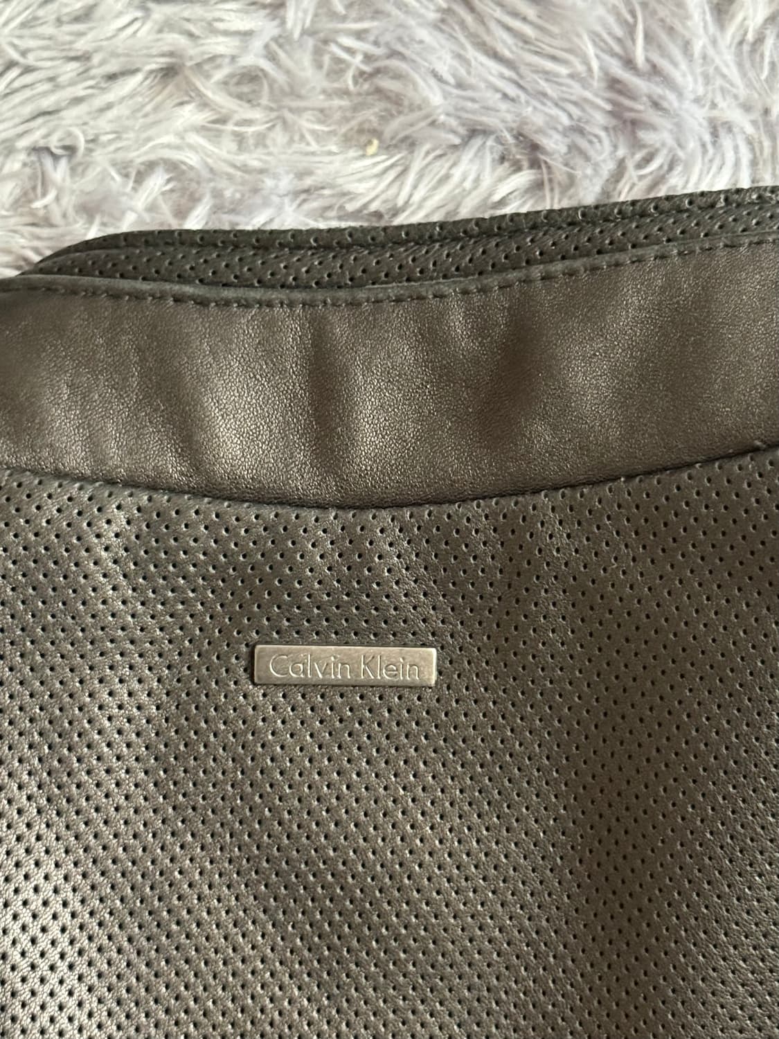 캘빈 클라인 레더 자켓 상품이미지4