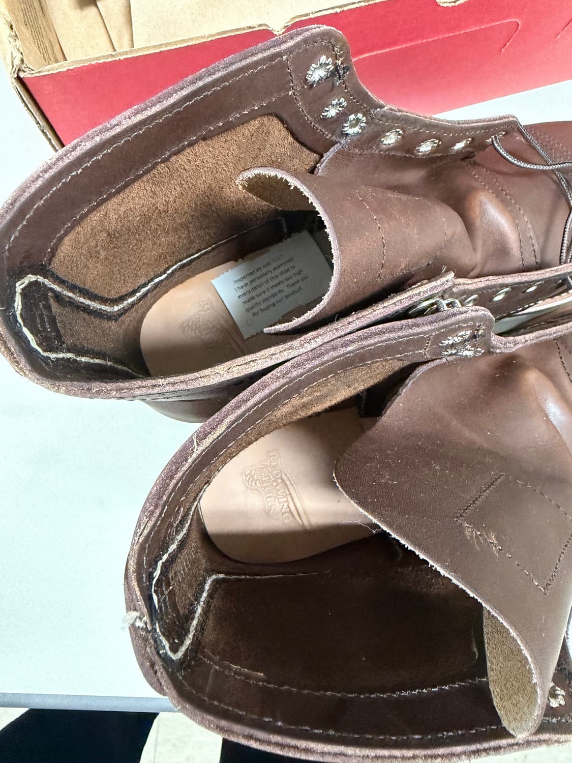 레드윙 아이언 레인저 8111 앰버 하니스 D 285mm 상품이미지5