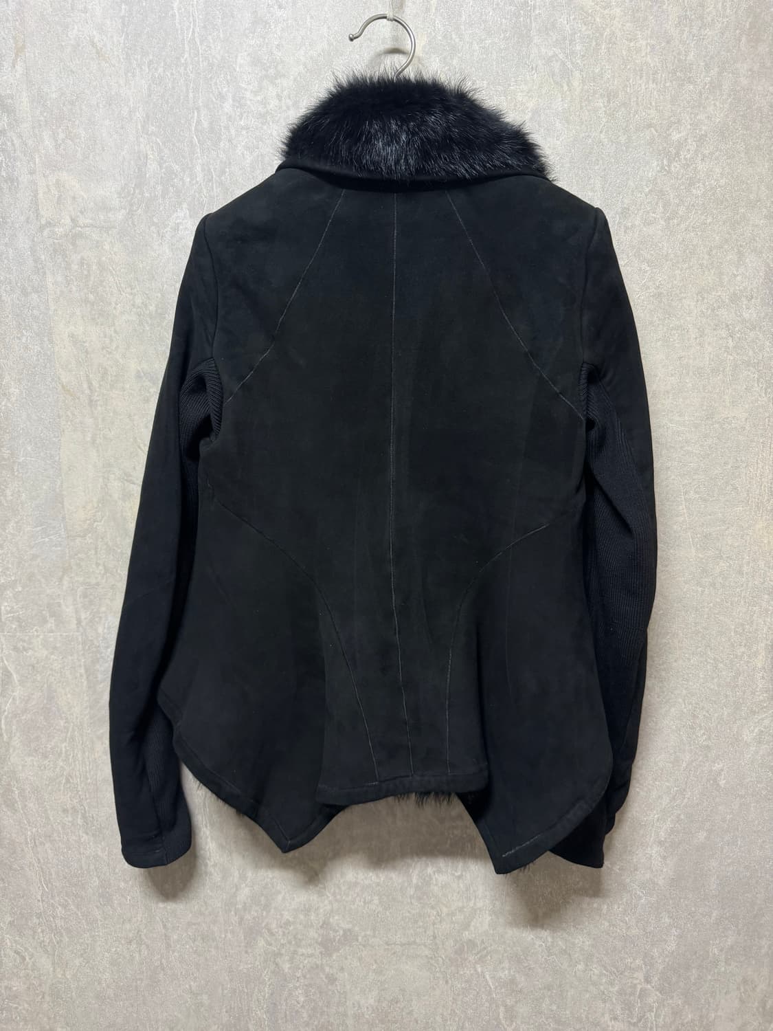 42 / 릭오웬스 퍼 레더 무스탕 자켓 상품이미지2