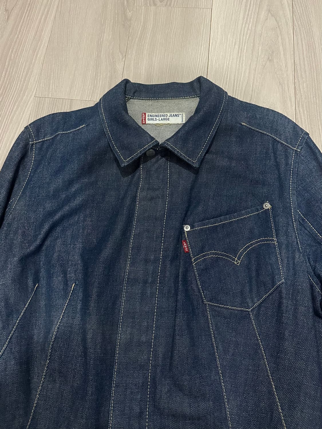 빈티지 리바이스 엔지니어드 자켓 상품이미지2