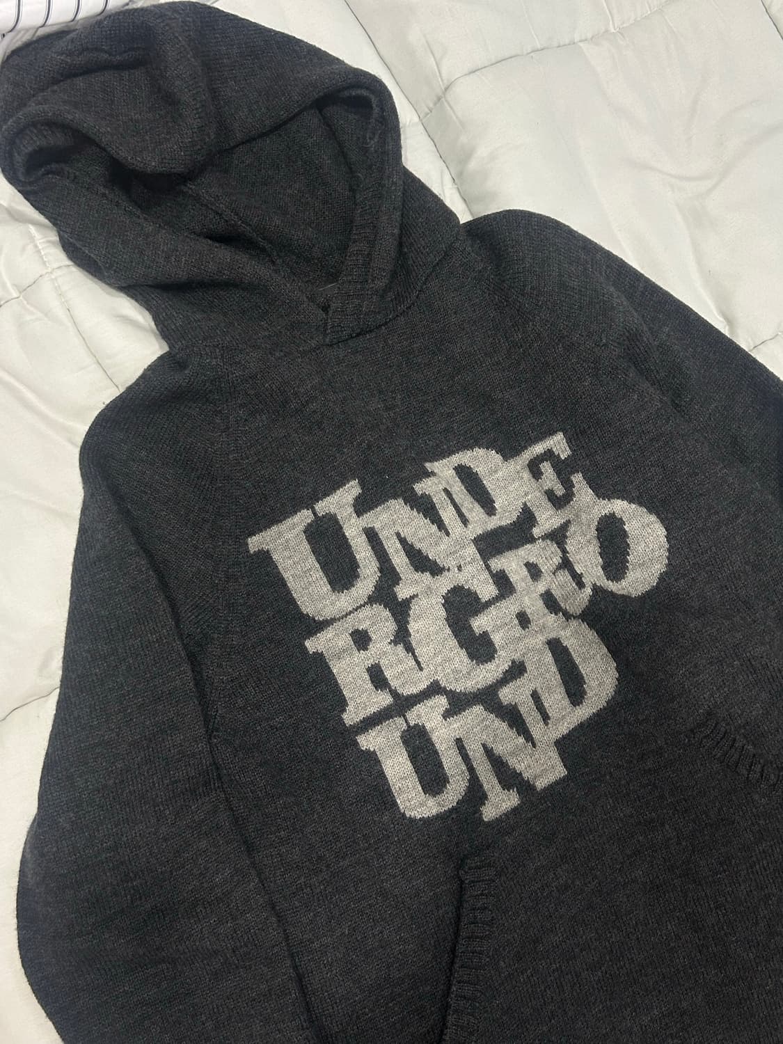 히스테릭 글래머 디스트로이드 니트 후드 상품이미지2