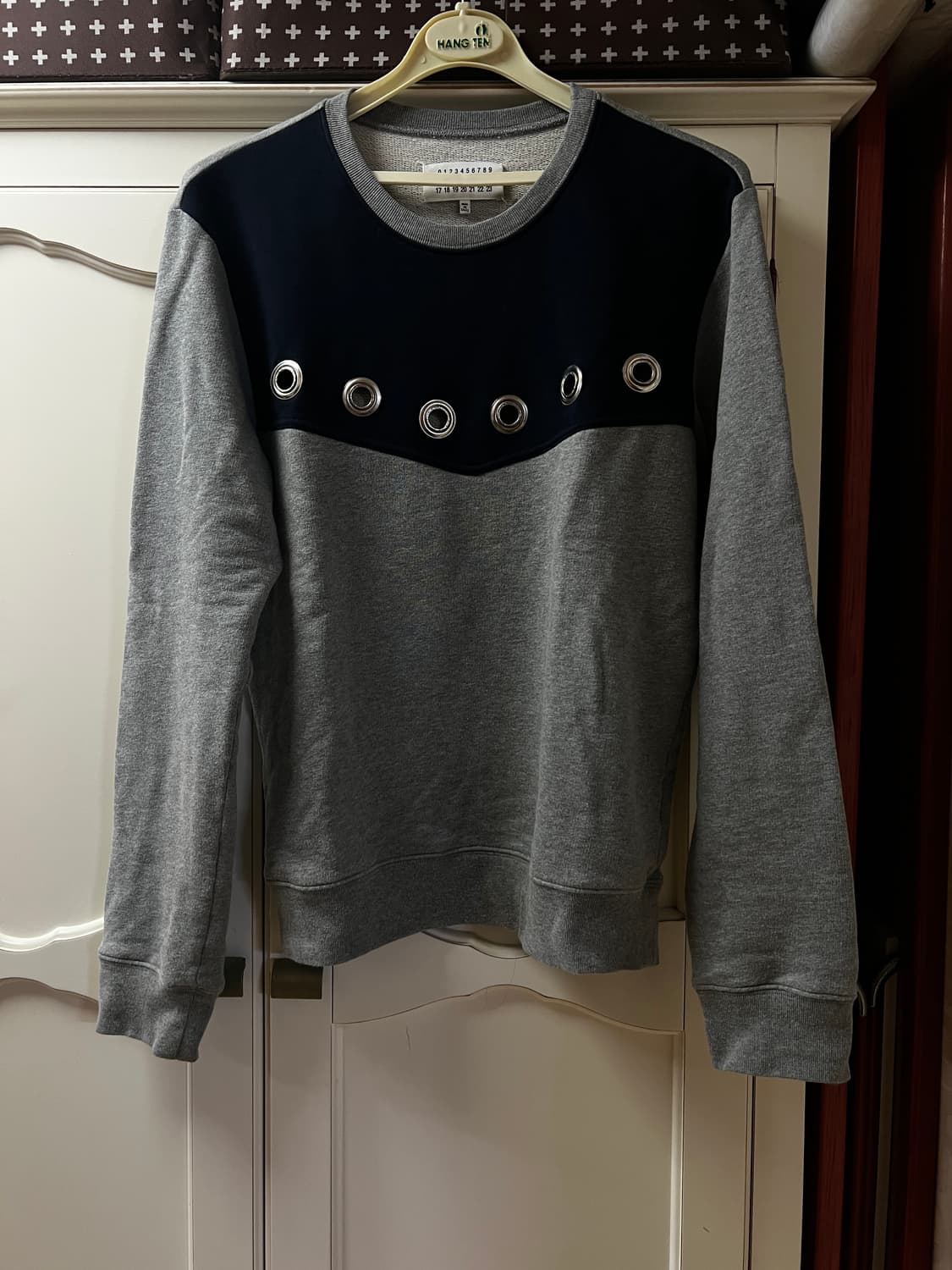 Margiela SS16 Eyelet sweatshirt 상품이미지1