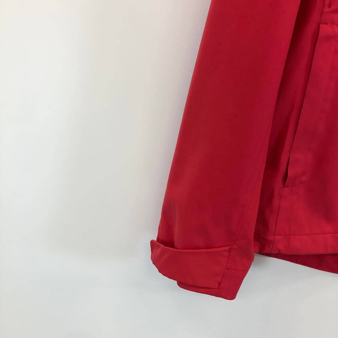 유니클로 핑크 블록테크파카 L 상품이미지2