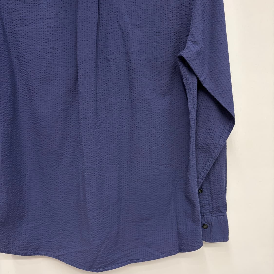 브룩스 브라더스 네이비 시어서커 리젠트 셔츠 S 상품이미지6