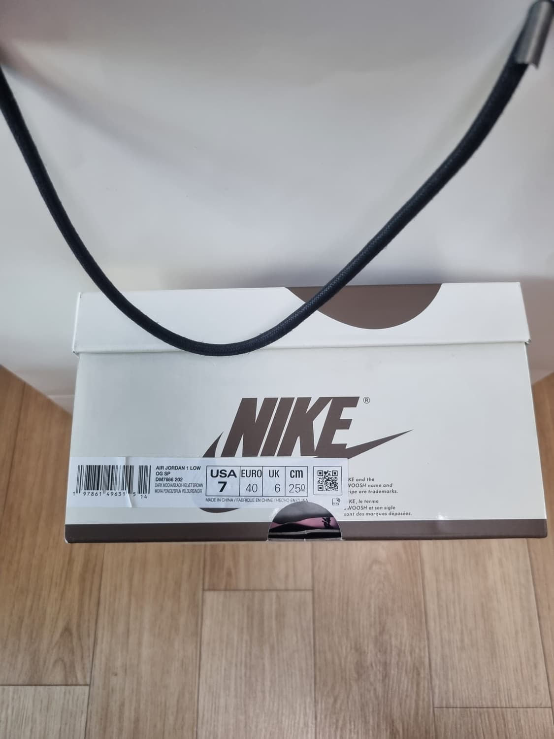 조던 1 x 트래비스 스캇 레트로 로우 OG SP 벨벳 브라운 250 상품이미지6