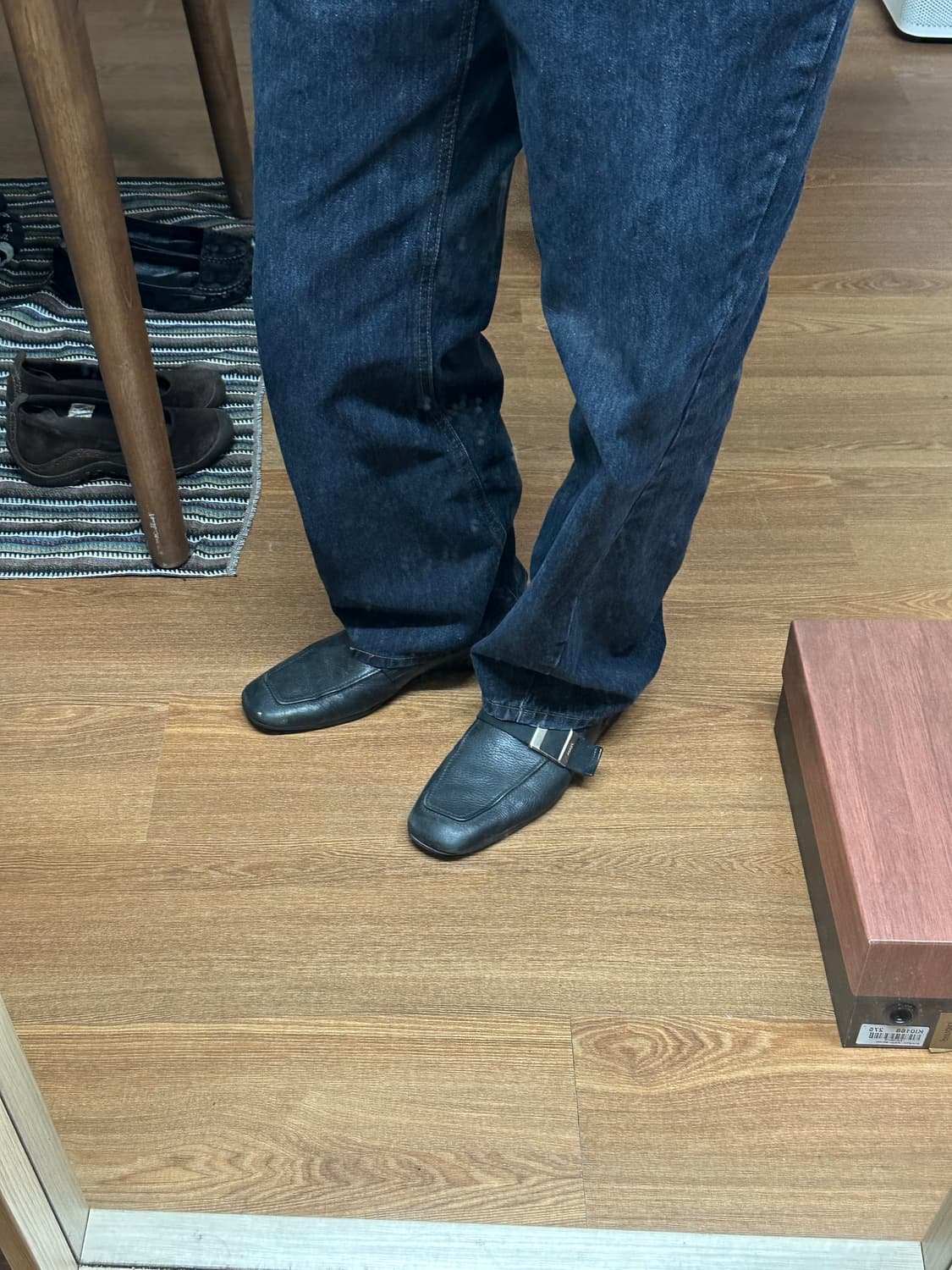 프라다 버클 로퍼 uk7 상품이미지2