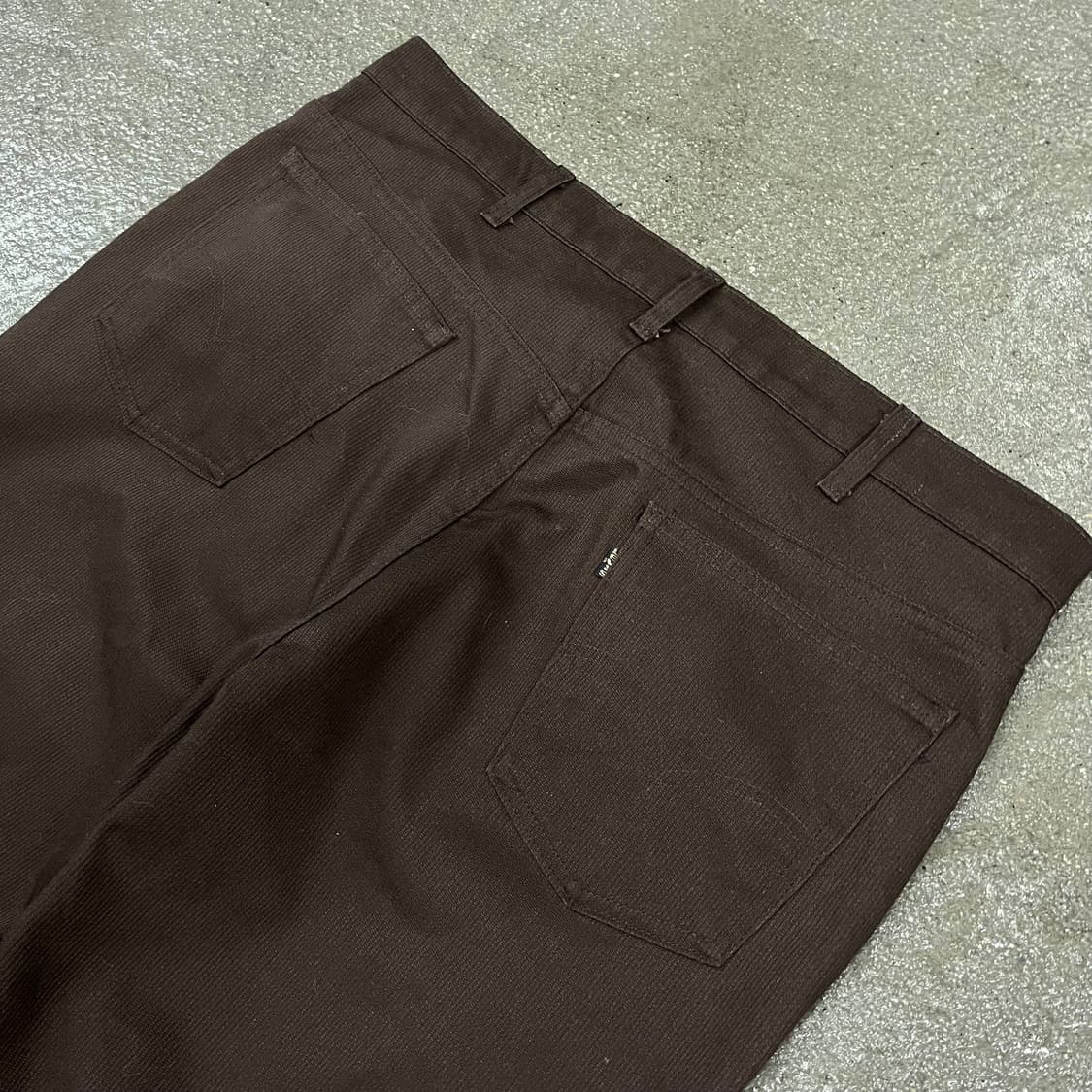 80s USA Levis517 벨바텀 메카닉 팬츠 (38“) 상품이미지4