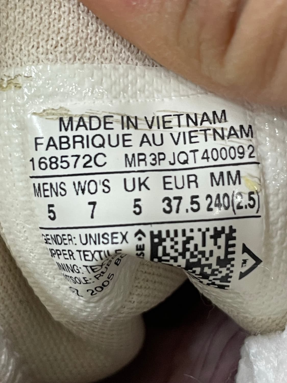 컨버스 시그널 컬러 카오스 푸시아 240 상품이미지10