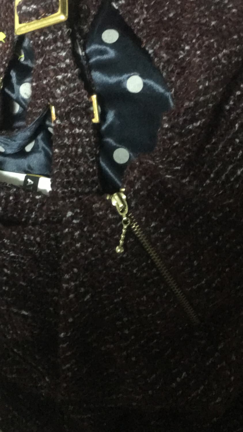 resoneck 데드스탁 트위드 멜빵 원피스 라떼갸루 오네갸루 히메갸루 상품이미지8