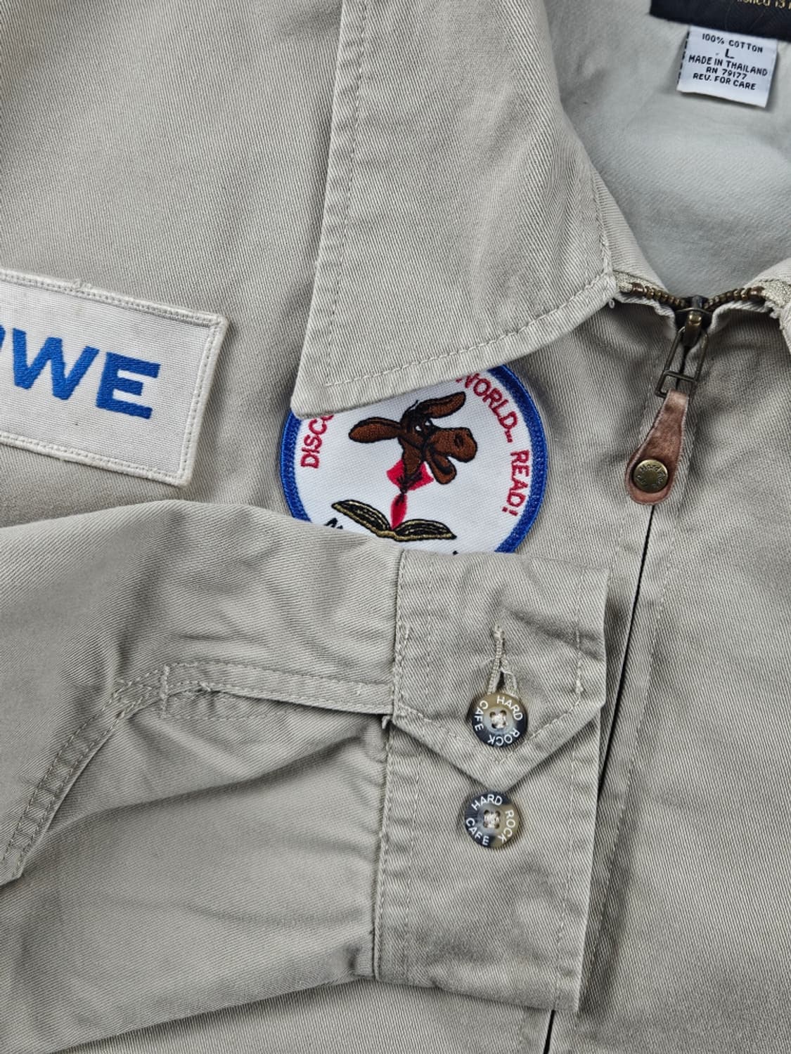 하드락카페 키 웨스트 코튼 블루종 자켓 ( L ) / 10792 상품이미지6