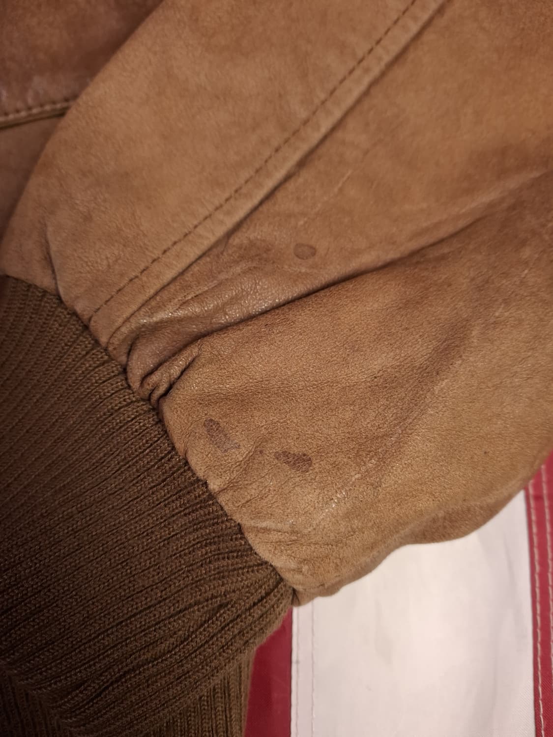 90's 일본판 미드웨이 미공군 A-2 리얼레더 항공자켓 상품이미지5