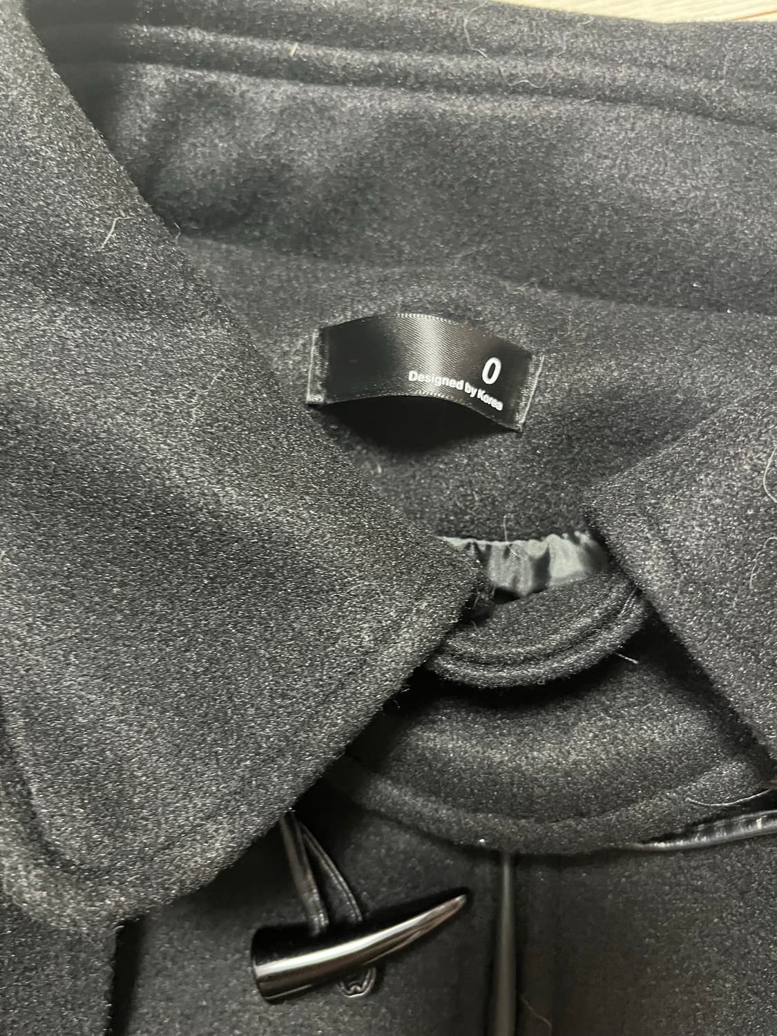 레이브 떡볶이 숏 더플 박시 코트 자켓 상품이미지5