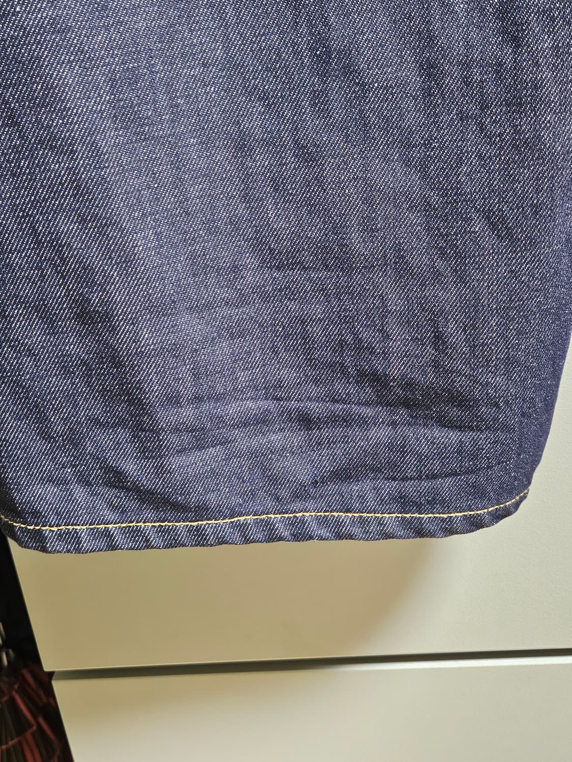 9999아카이브 링킹 와이드 데님 인디고 3 사이즈 상품이미지5