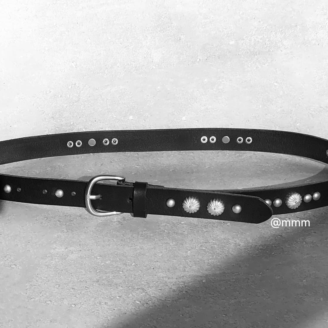 [Unisex] 찡 스터드 가죽 벨트 상품이미지7