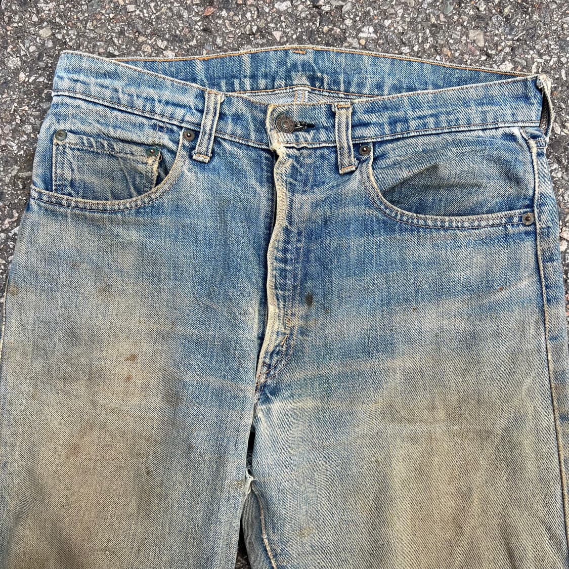 70’s 리바이스 66전기 505 논 셀비지 데님 팬츠 상품이미지2