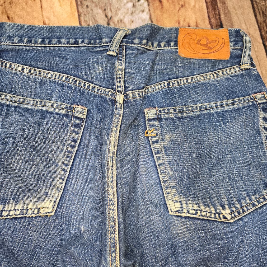 Vintage 90~00s Japan made 45rpm denim 31 상품이미지5