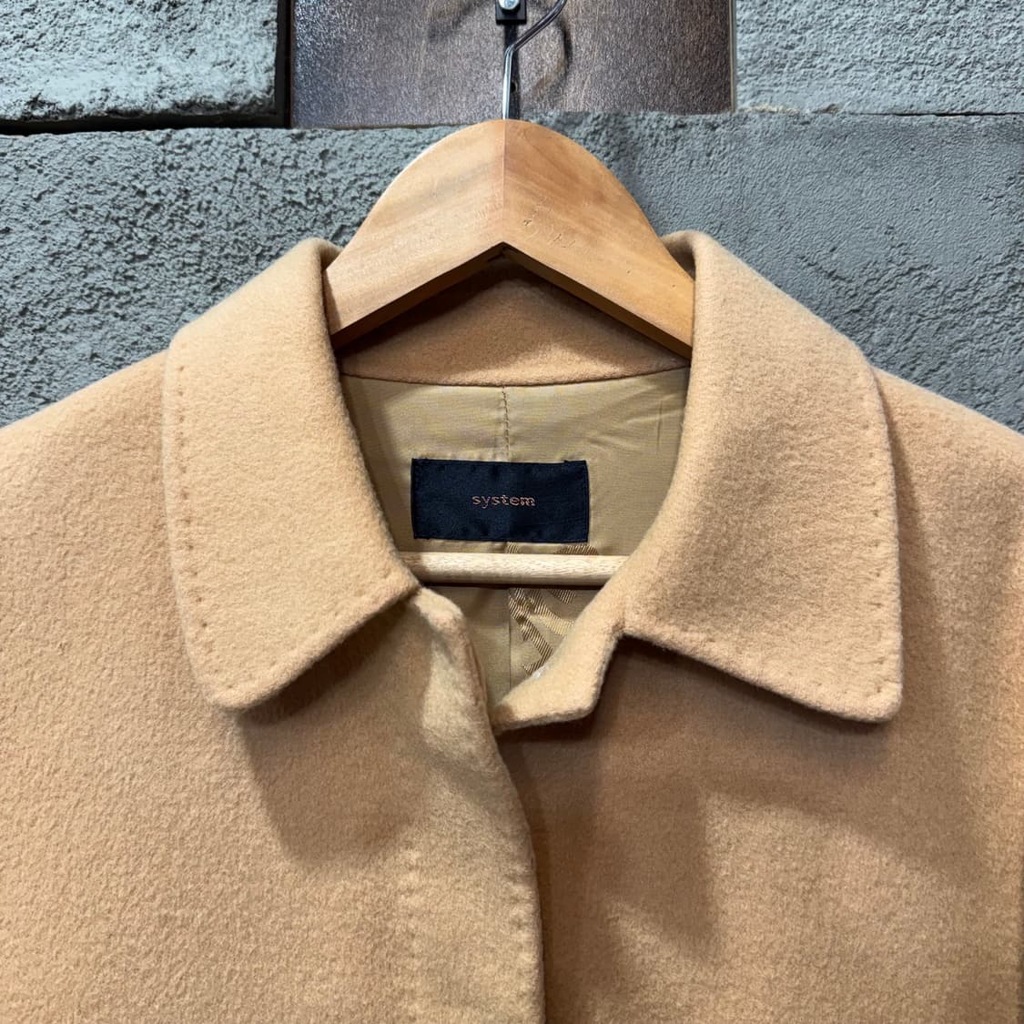 시스템 우먼스 핸드메이드 울 자켓 (M)   상품이미지6