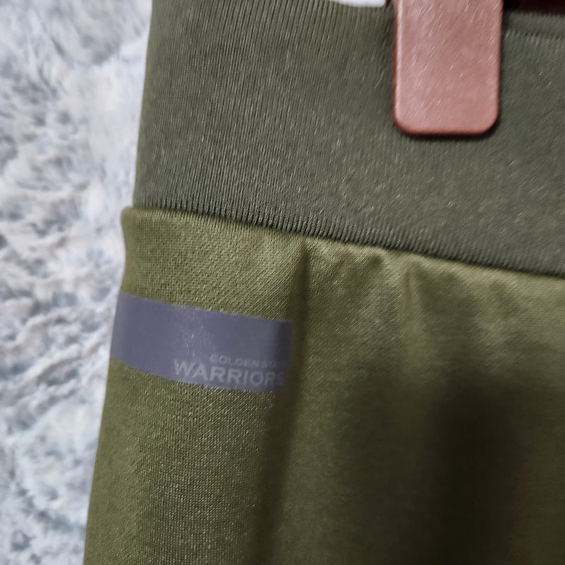 J32 [26] NBA 골든스테이츠워리어스 트레이닝 기모 바지 상품이미지2