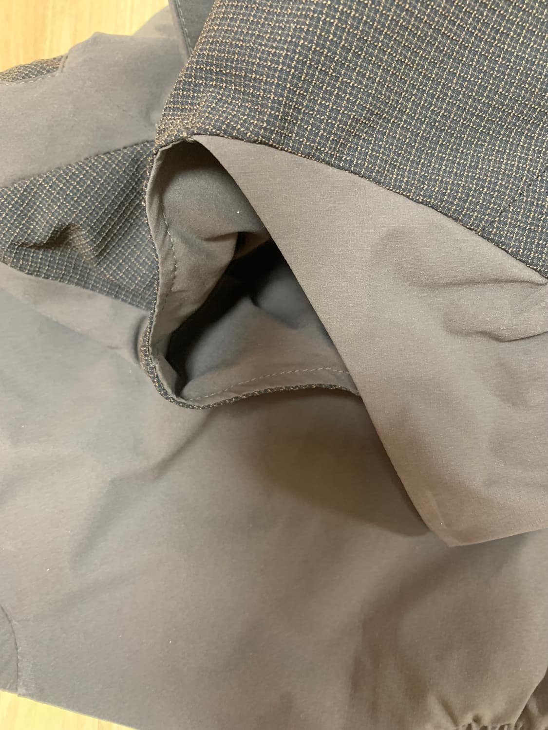 MSCHF COLOR BLOCKED TRACK ZIP-UP brown 상품이미지7