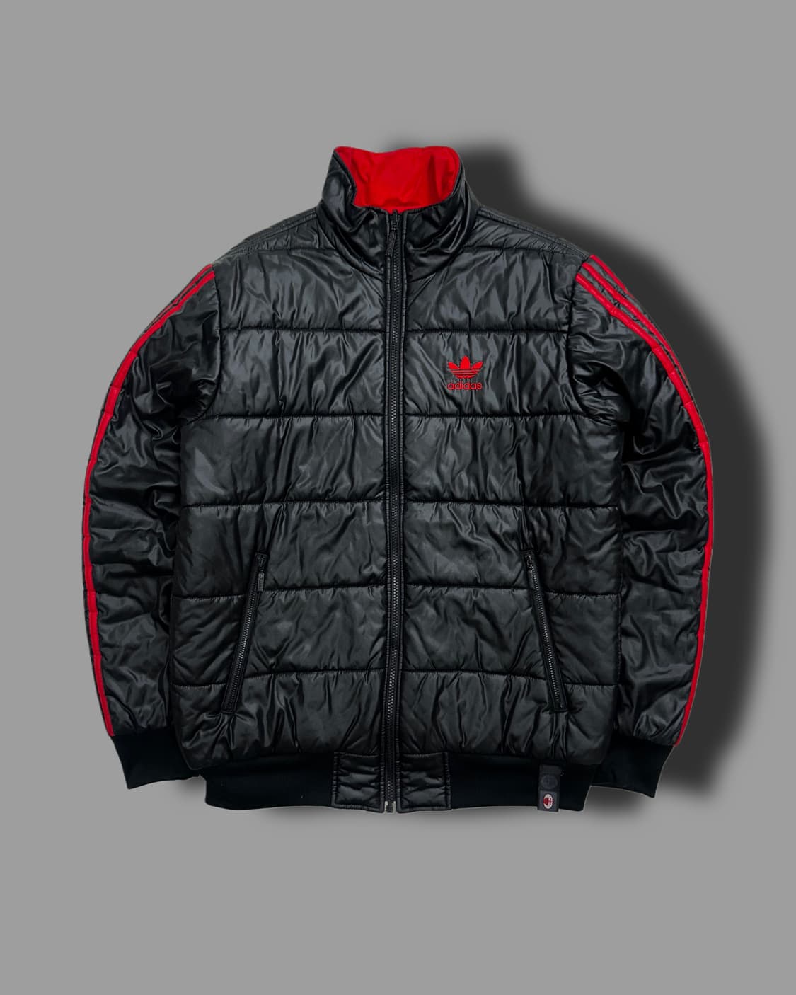 아디다스 00s AC 밀란 리버시블 경량 패딩 L 상품이미지7