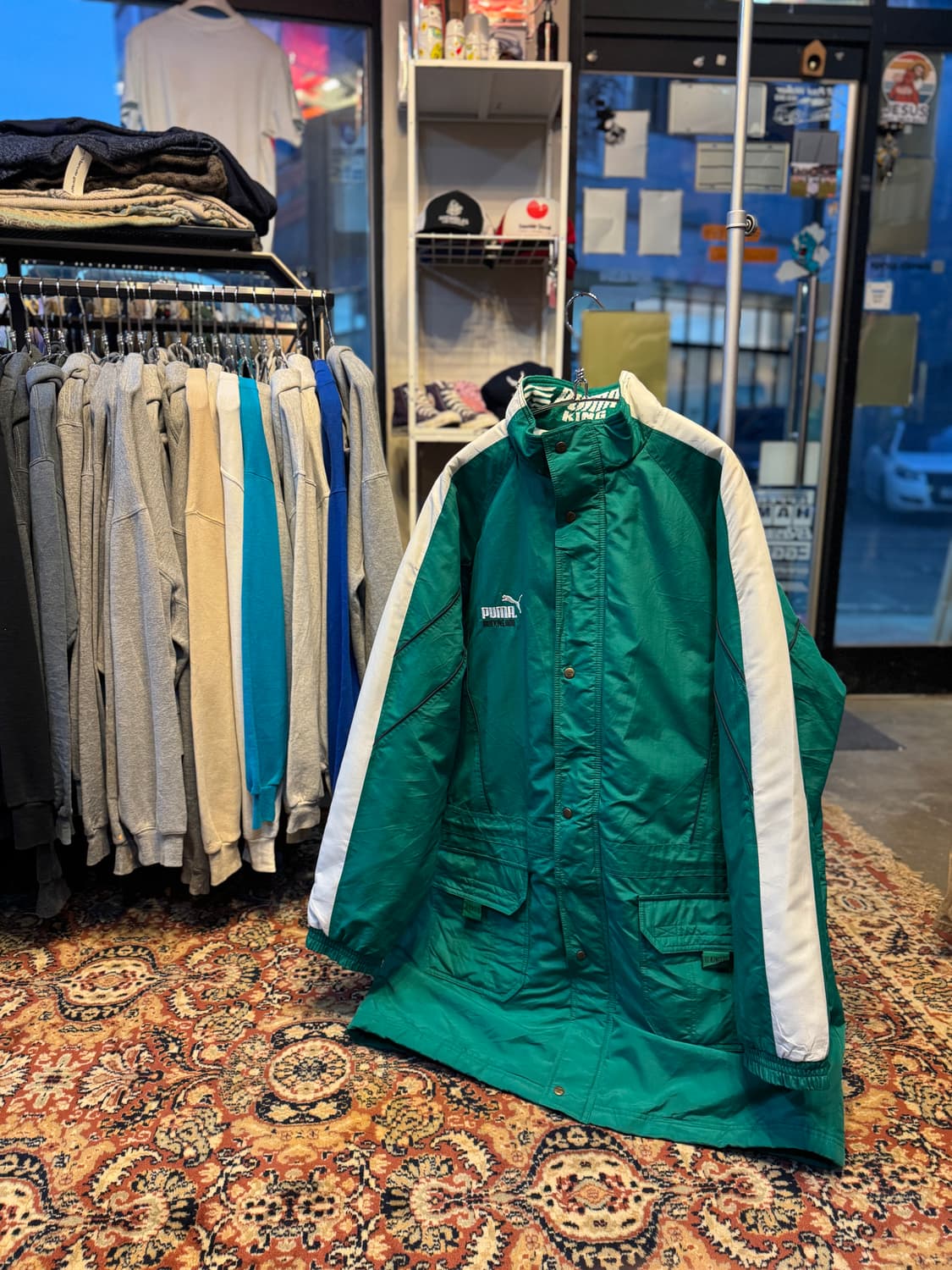 빈티지 PUMA 벤치 코트 파카 자켓 "XXL" (489) 상품이미지1