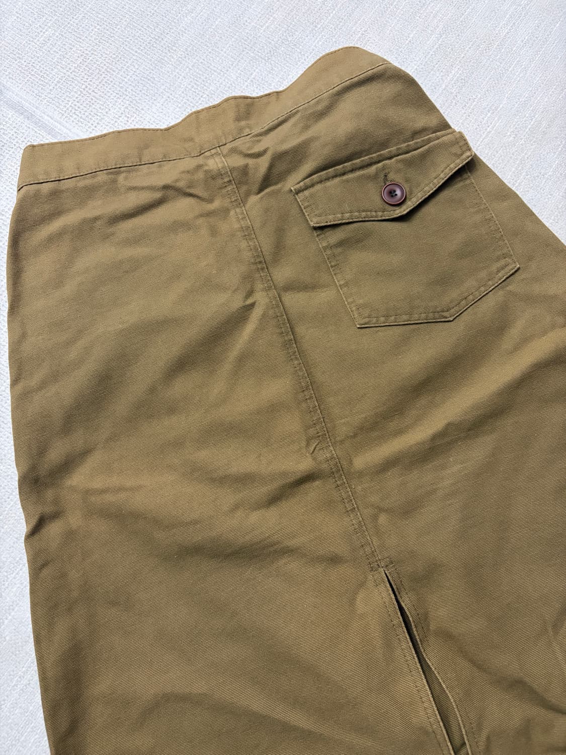 BENU 카키색 스커트 상품이미지2