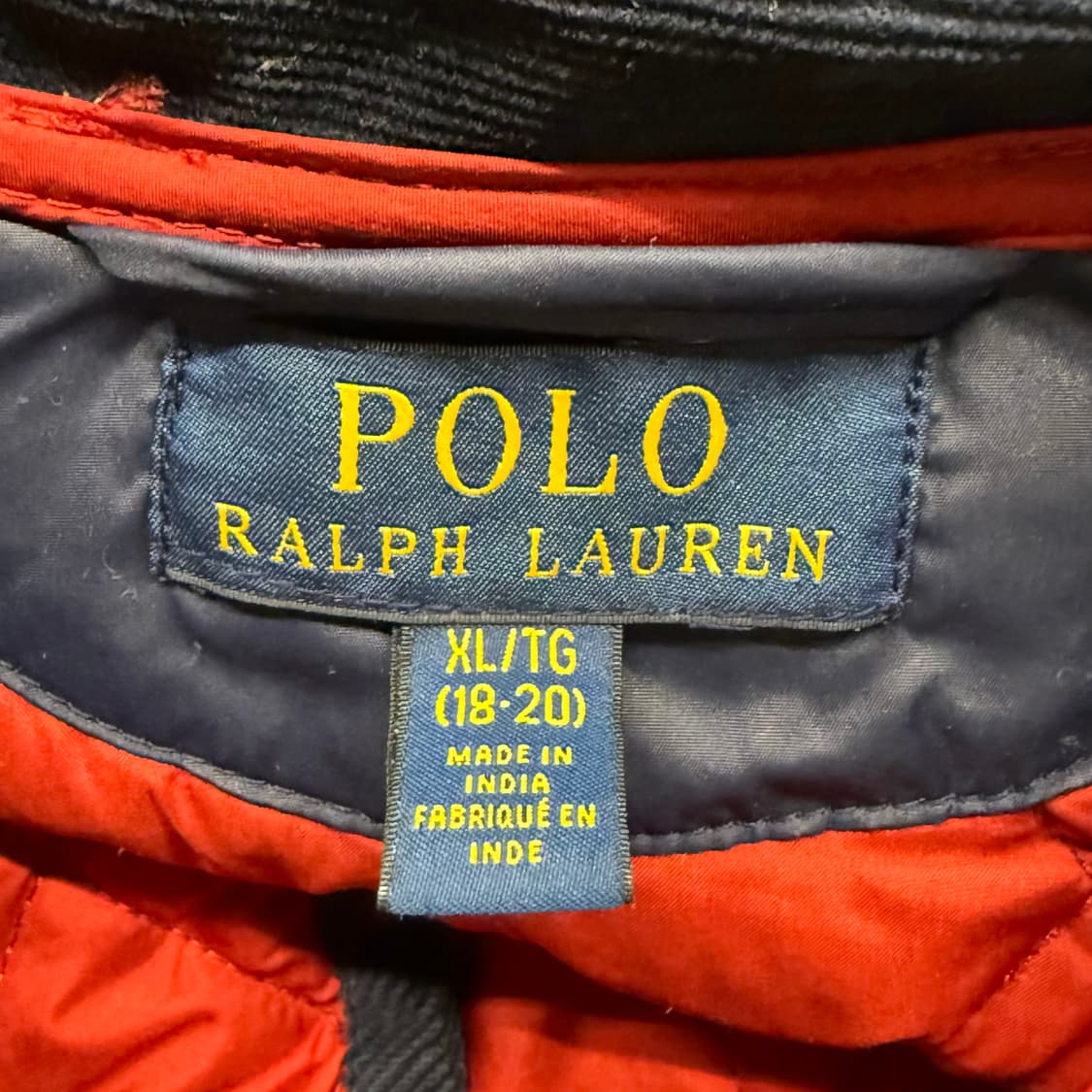 [정품/XL] 폴로 랄프로렌 네이비 퀼팅 자켓 b18 상품이미지5