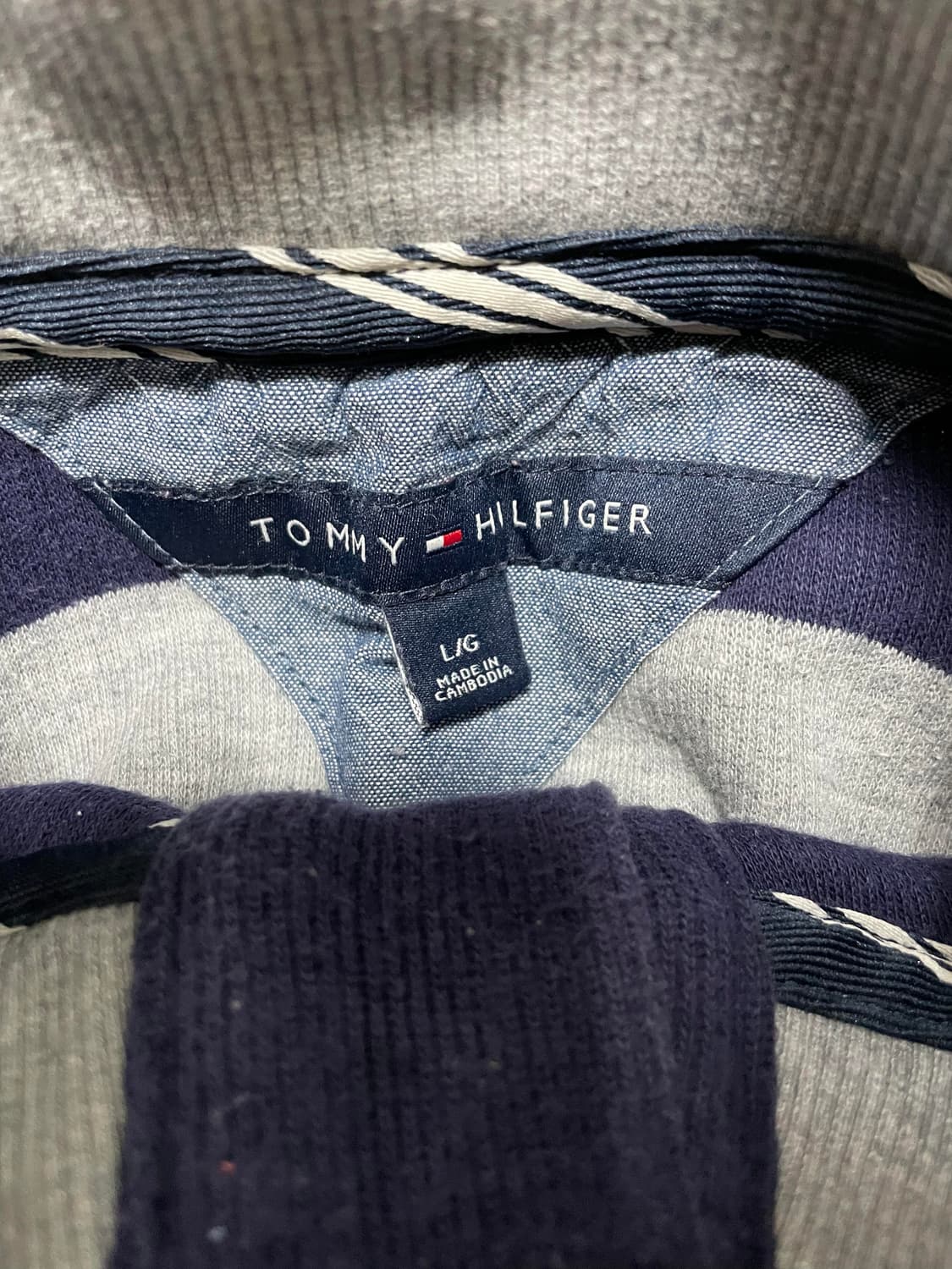 타미힐피거 - 버튼 럭비 롱슬리브(L 추천) 상품이미지3