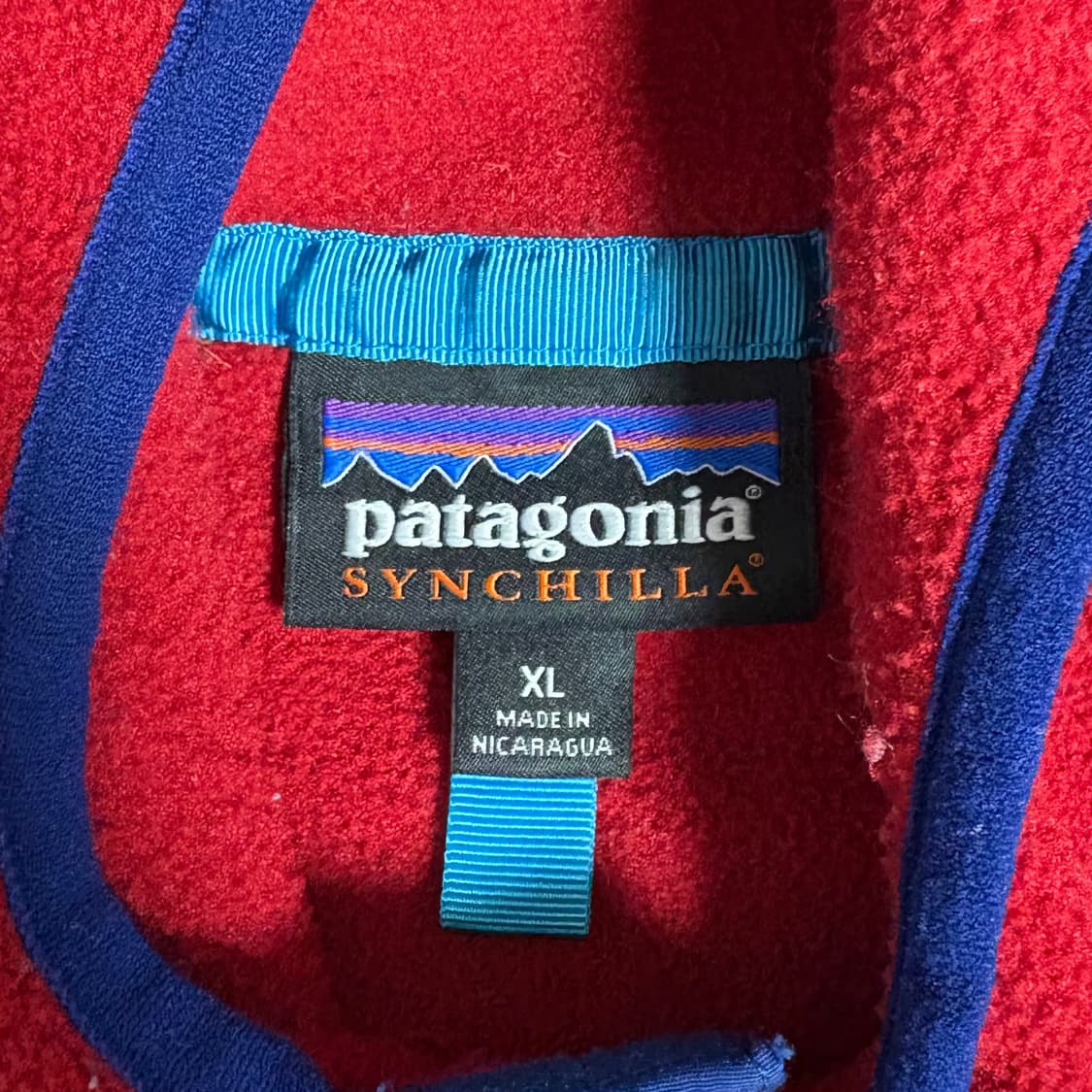 10s 파타고니아 하프집업 후디 투톤 신칠라 상품이미지3
