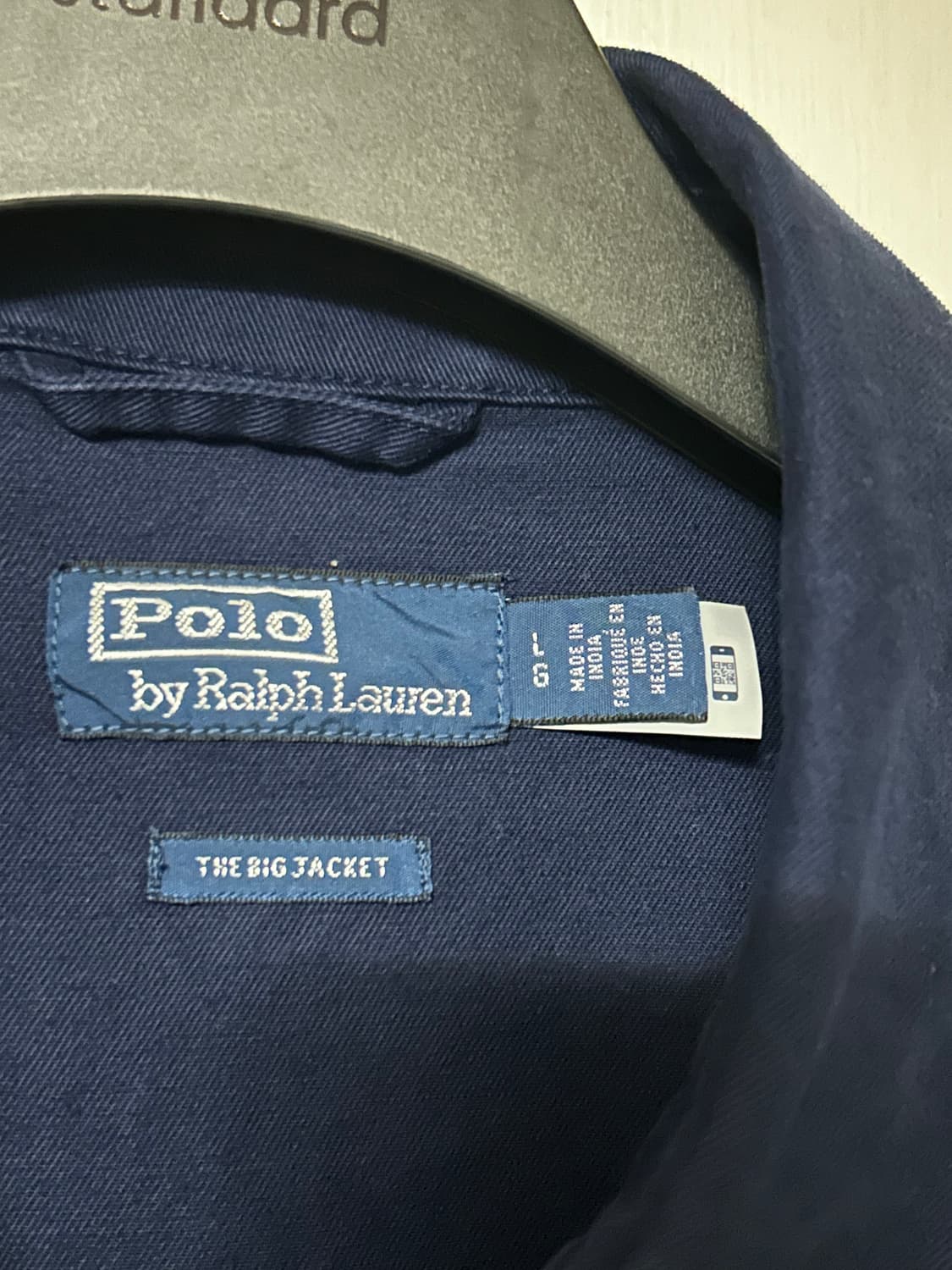 폴로 랄프로렌/ 빅자켓 네이비/ L 상품이미지4