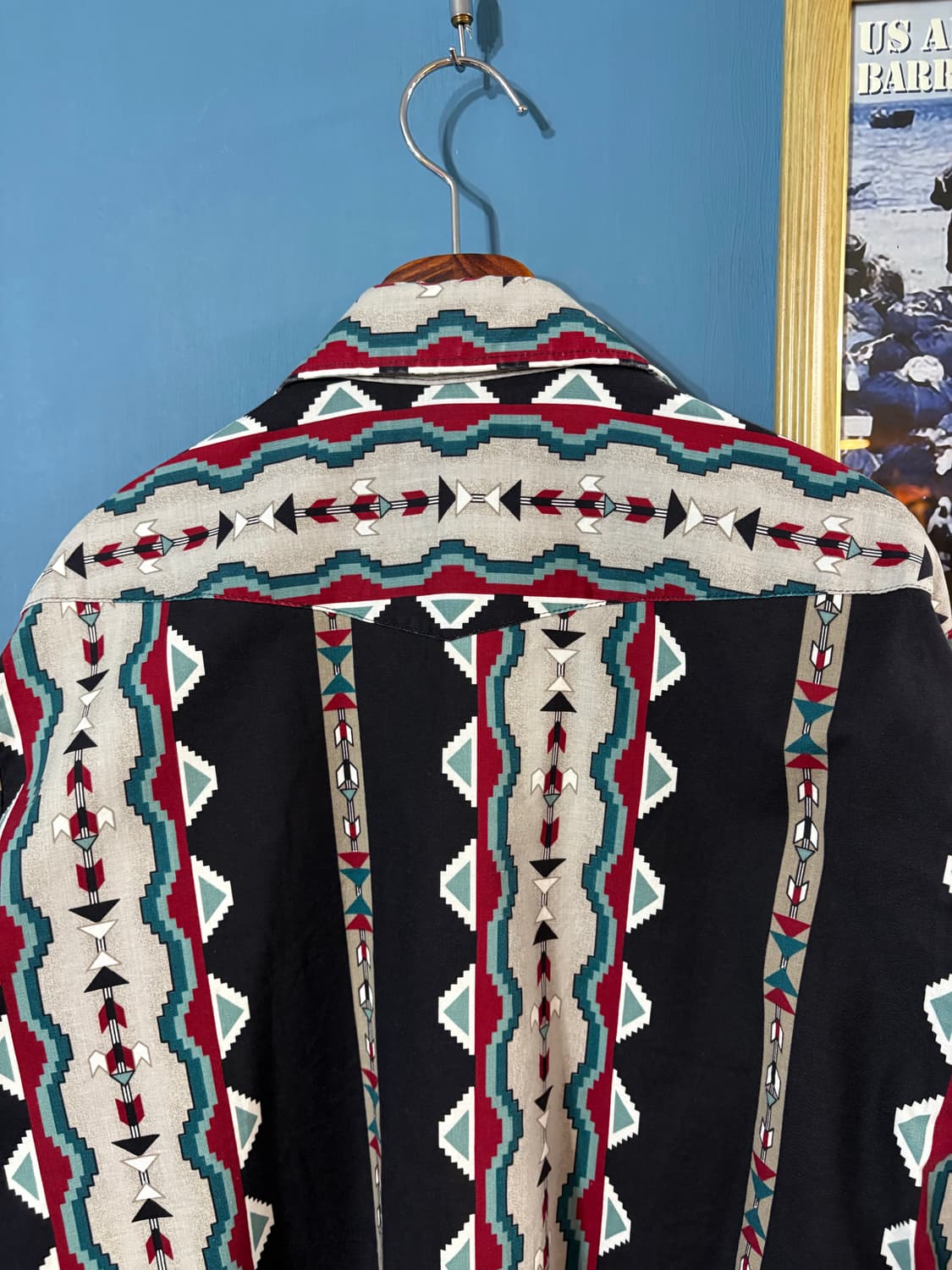 80-90‘s Panhandle Slim Aztec Western SH 상품이미지8