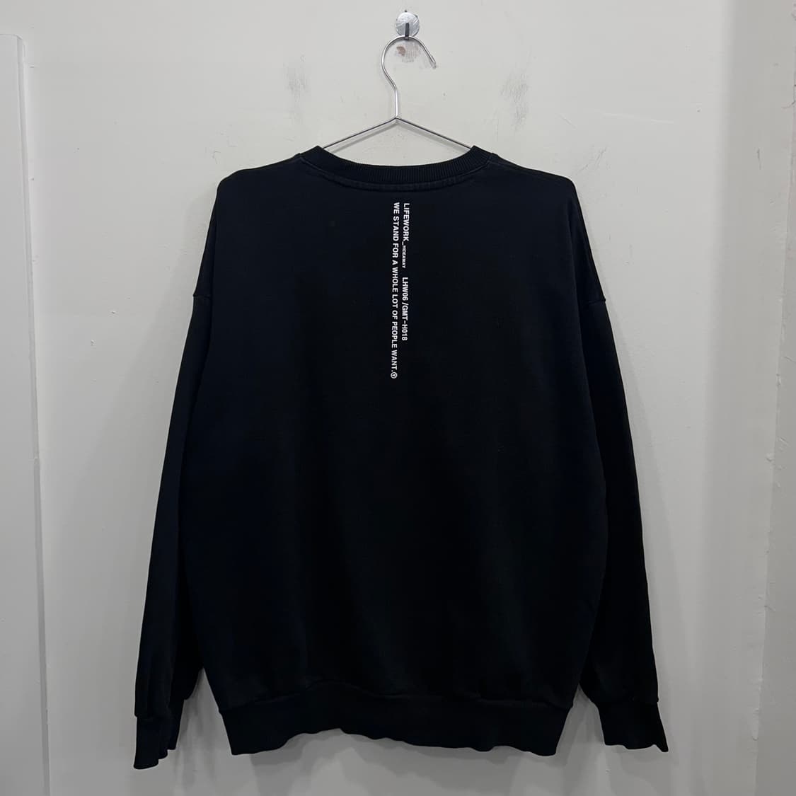 라이프워크 러버와펜 헤비코튼 맨투맨 상품이미지5