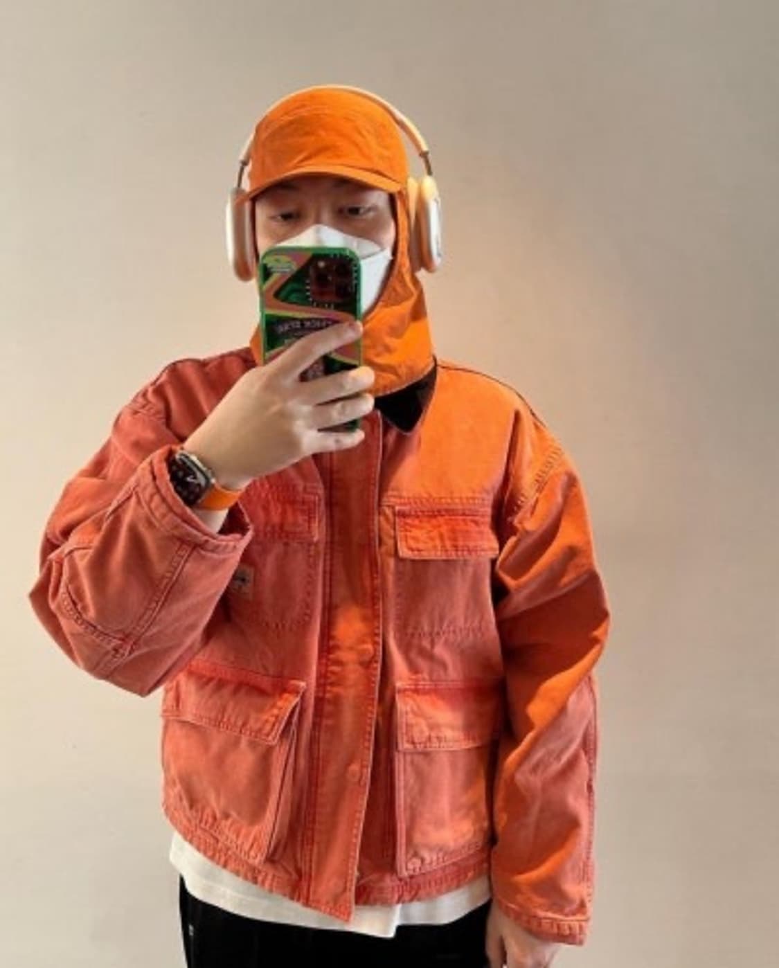 스투시 워시드 캔버스 자켓 XL 상품이미지5