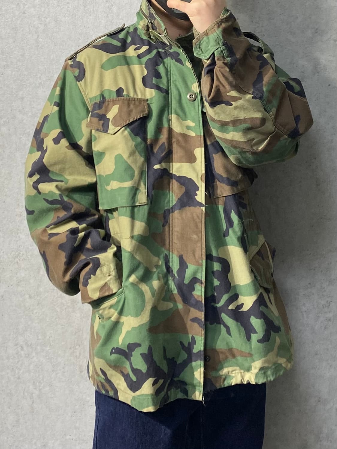  [US M] 90s U.S.ARMY 미군 우드랜드 M65 필드자켓 상품이미지9