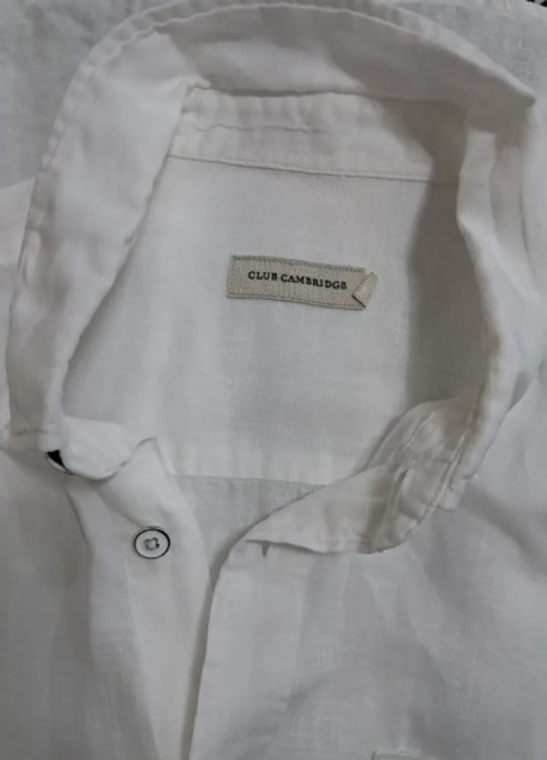 클럽캠브리지 남성 린넨반팔셔츠 95사이즈 상품이미지4