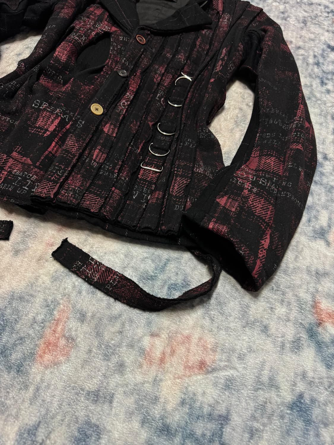 H.anarchy 00s archive distressed punk ja 상품이미지6