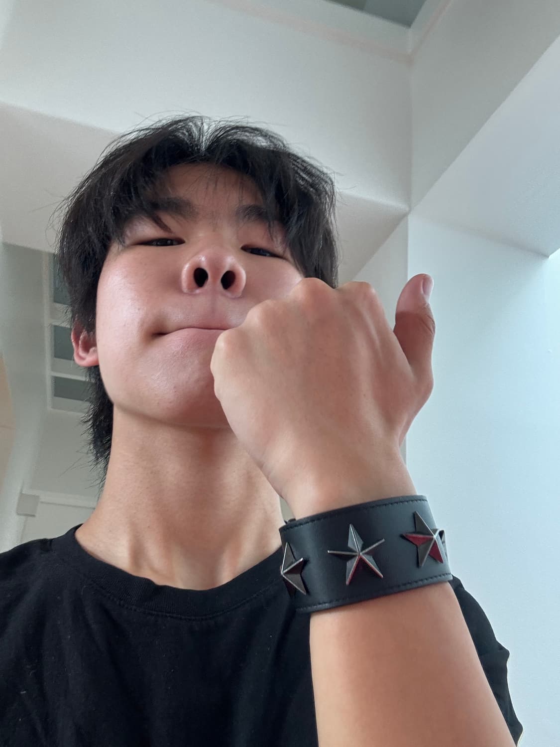 (구해요) 리카르도티시 지방시 스타 레더 브레이슬릿 상품이미지3