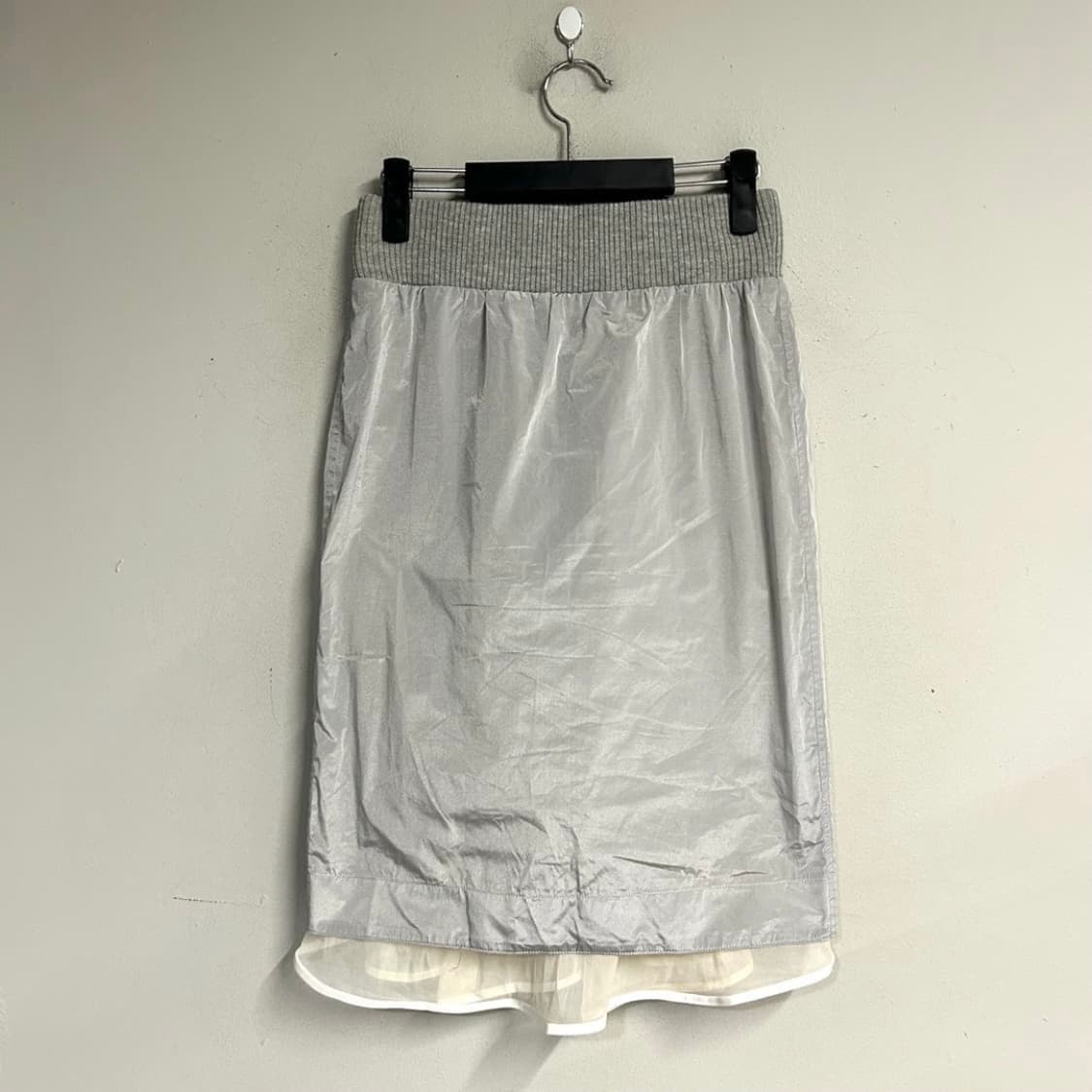 SACAl chiffon layering mid skirt 상품이미지4