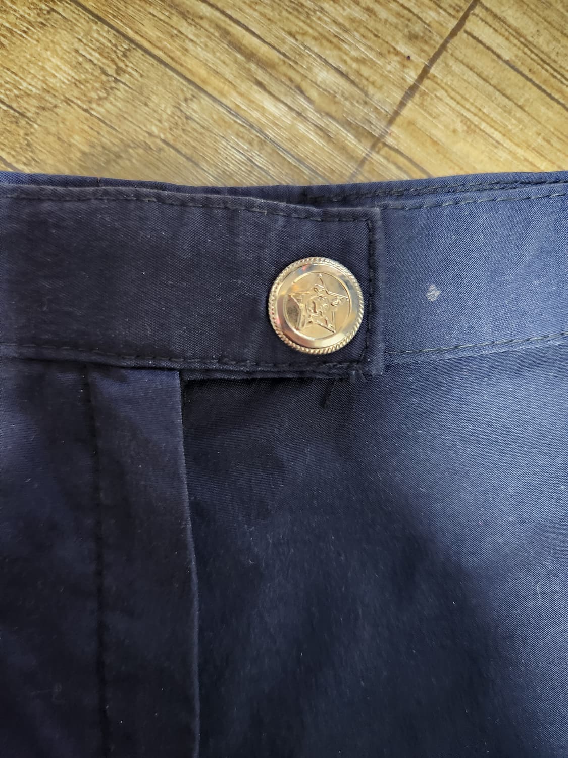 빅사이즈 7부 여성 바지 프릴 장식 39~40 상품이미지5