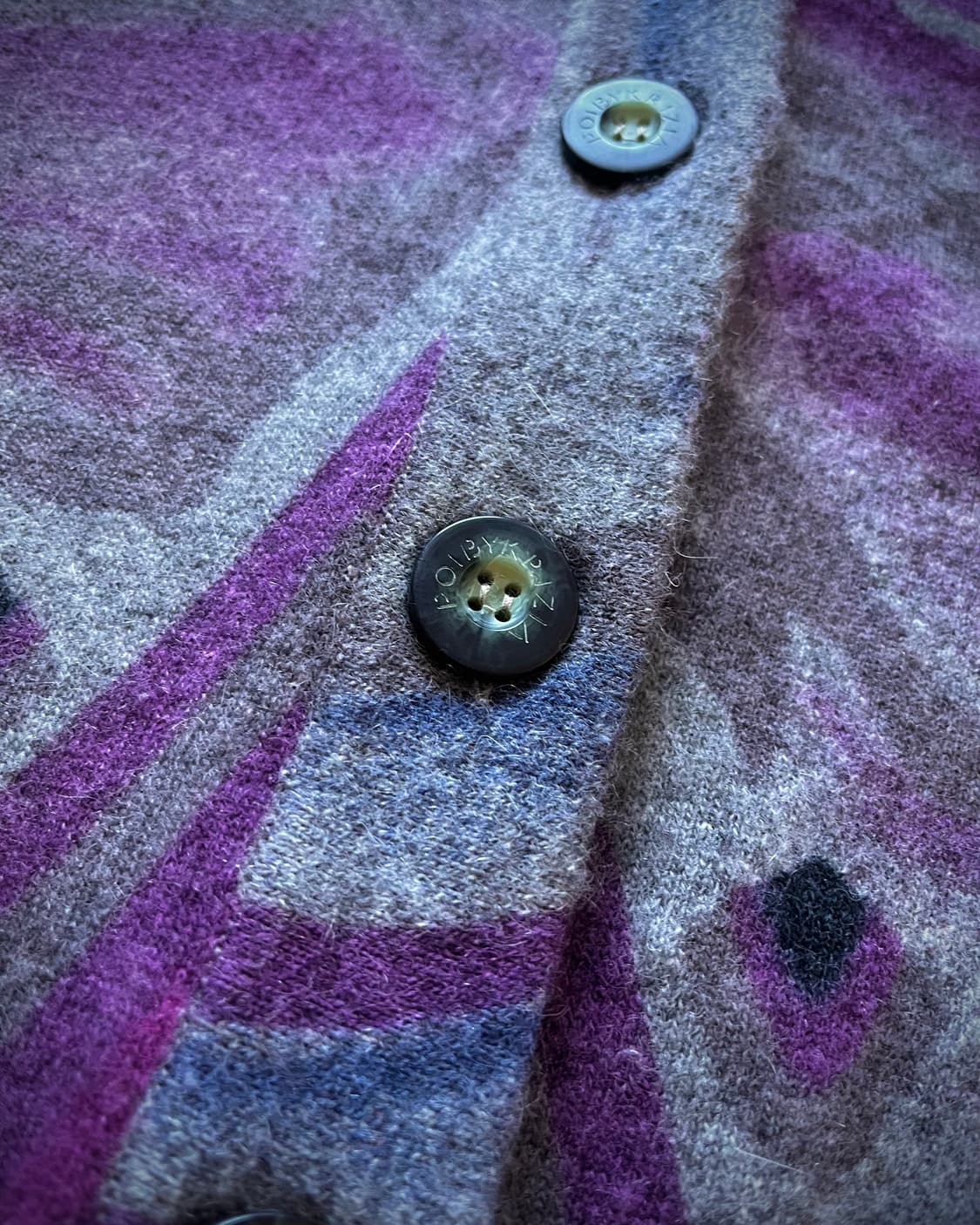 1990s KRIZIA Poi Itlay Angora Cardigan 상품이미지7