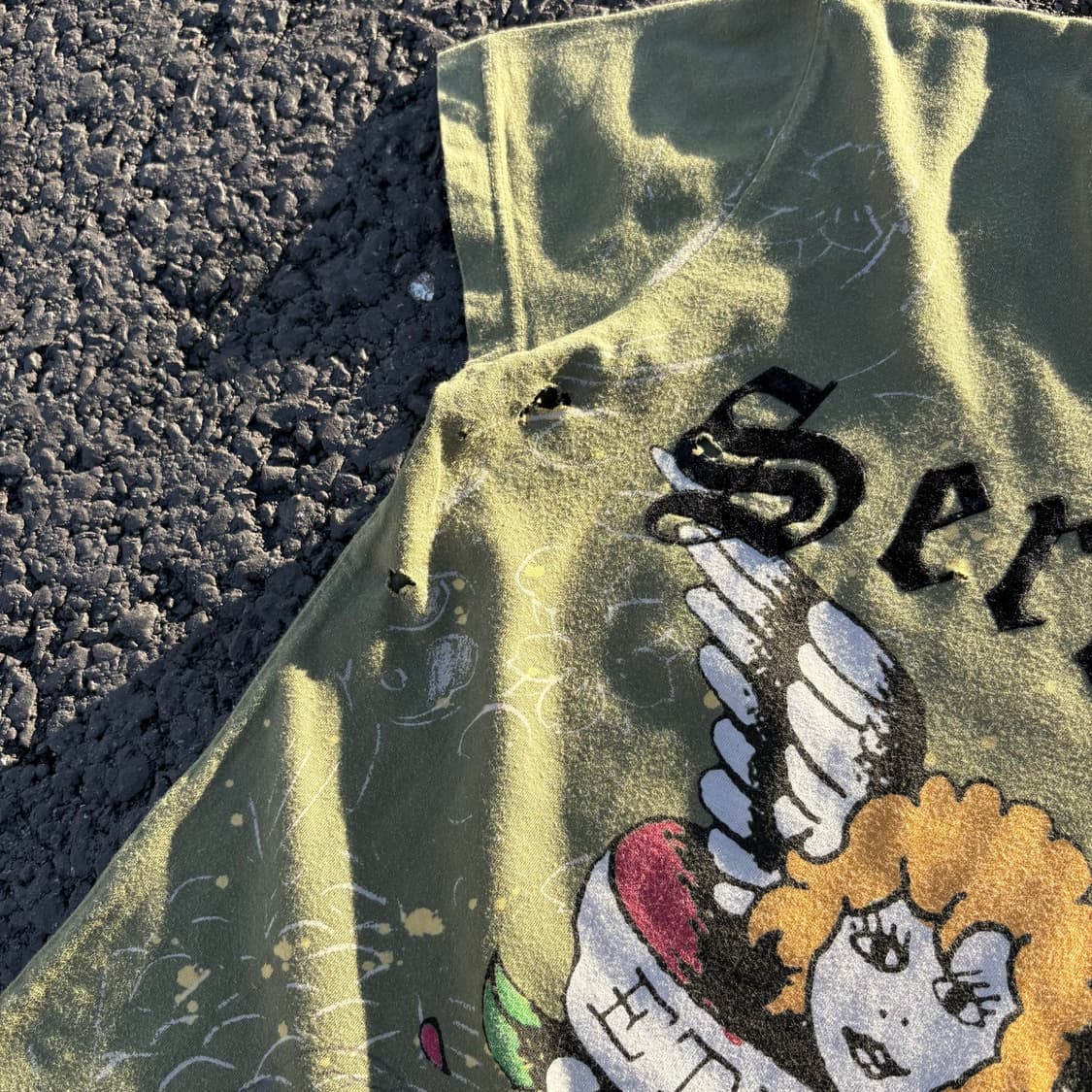 Ed Hardy 에드하디 펑크 그래픽 반팔 티셔츠 상품이미지3