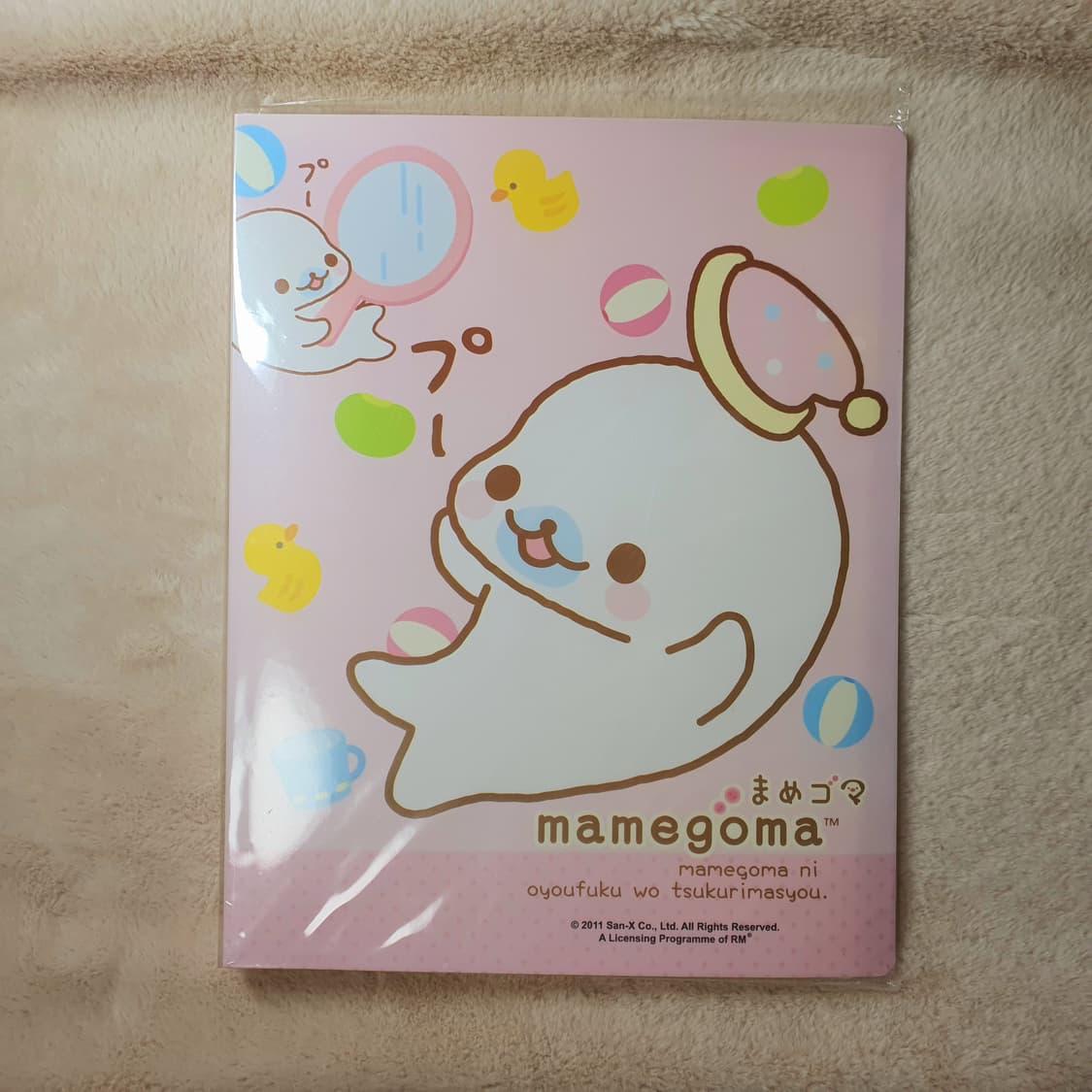 미개봉) 고전 마메고마 캐릭터 A4 클리어 화일 악보 그림 파일 산엑스 상품이미지1