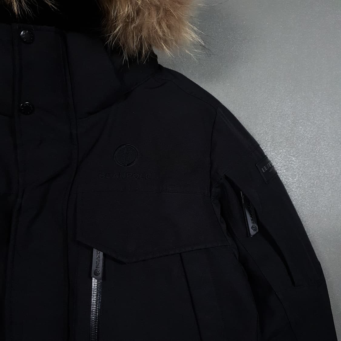 95 (M) 빈폴 아웃도어 고어텍스 윈드스토퍼 폴라 구스 다운 패딩 점퍼 상품이미지2