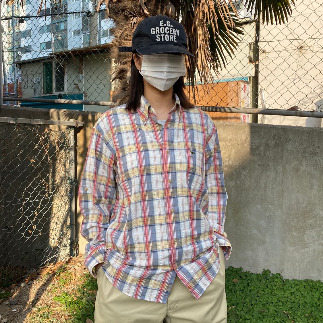 🐊 [DECOY] 빈티지 멀티 체크 버튼다운 셔츠 상품이미지1